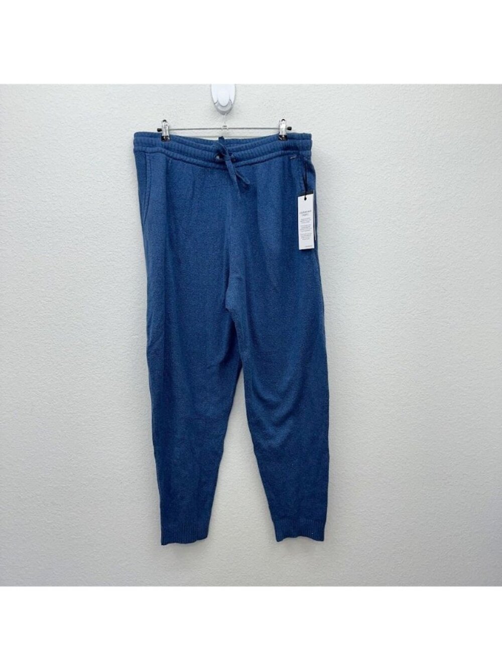 Glyder Washed Blue Merino Joggers Cotton Blend Pants Womens Plus Size 2x NEW